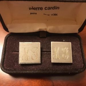 Sterling Silver Pierre Cardin Cuff links